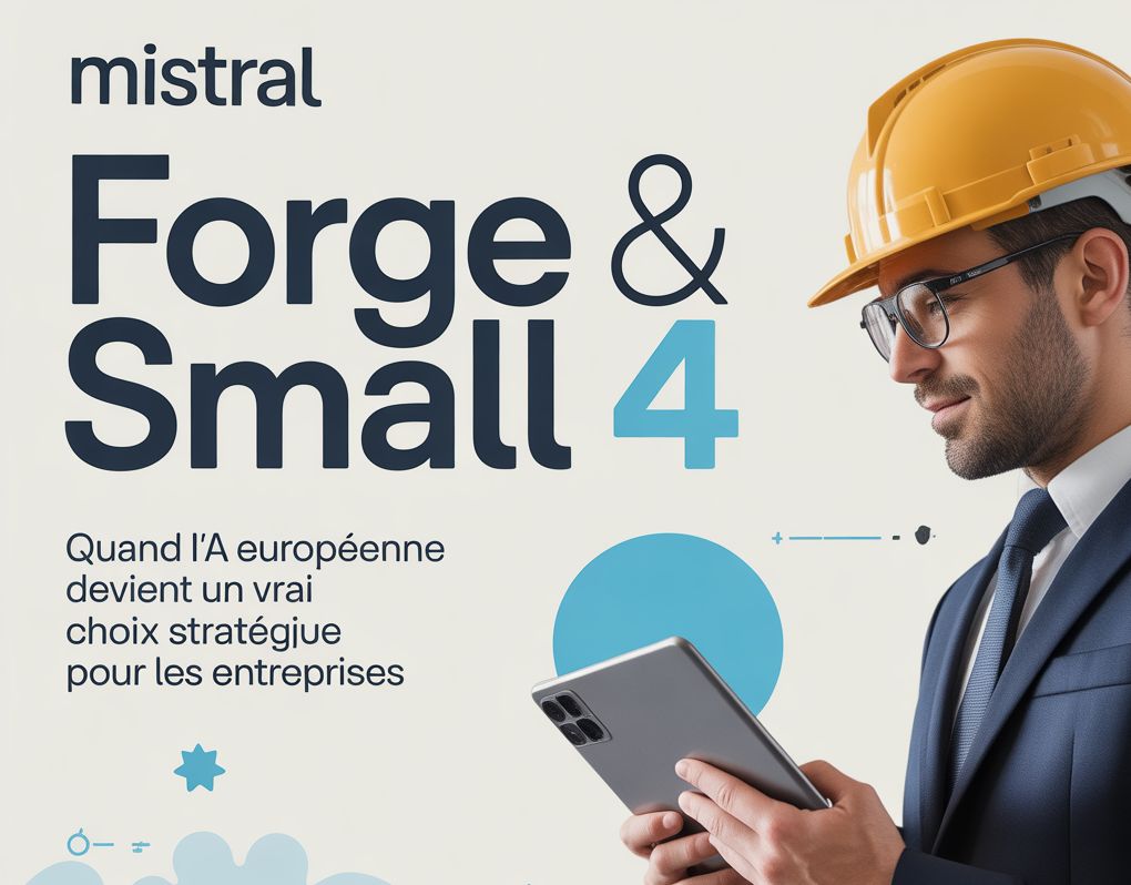 Mistral Forge & Small 4 : quand l’IA européenne devient un vrai choix stratégique pour les entreprises 